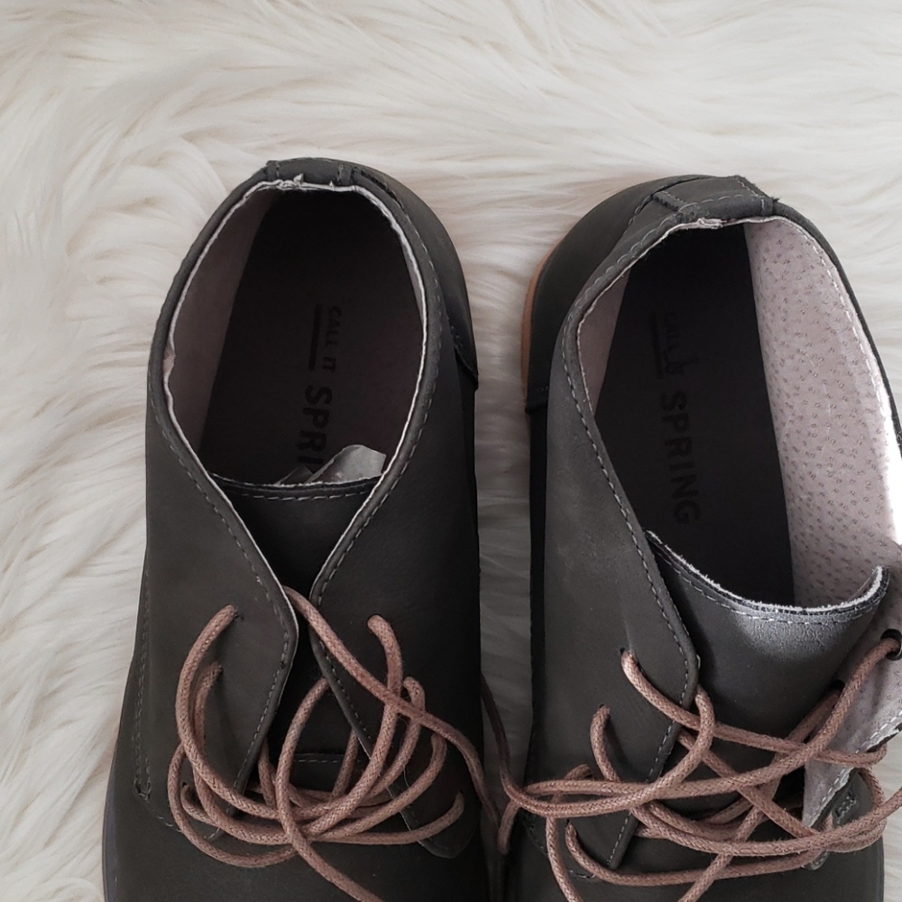 Call It Spring Gray Shoes - Picture 2 of 3